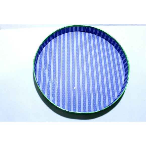 Vintage Disney Winnie The Pooh Smackeral Attack Round Hat Storage Box 12" x 5" - Picture 7 of 8